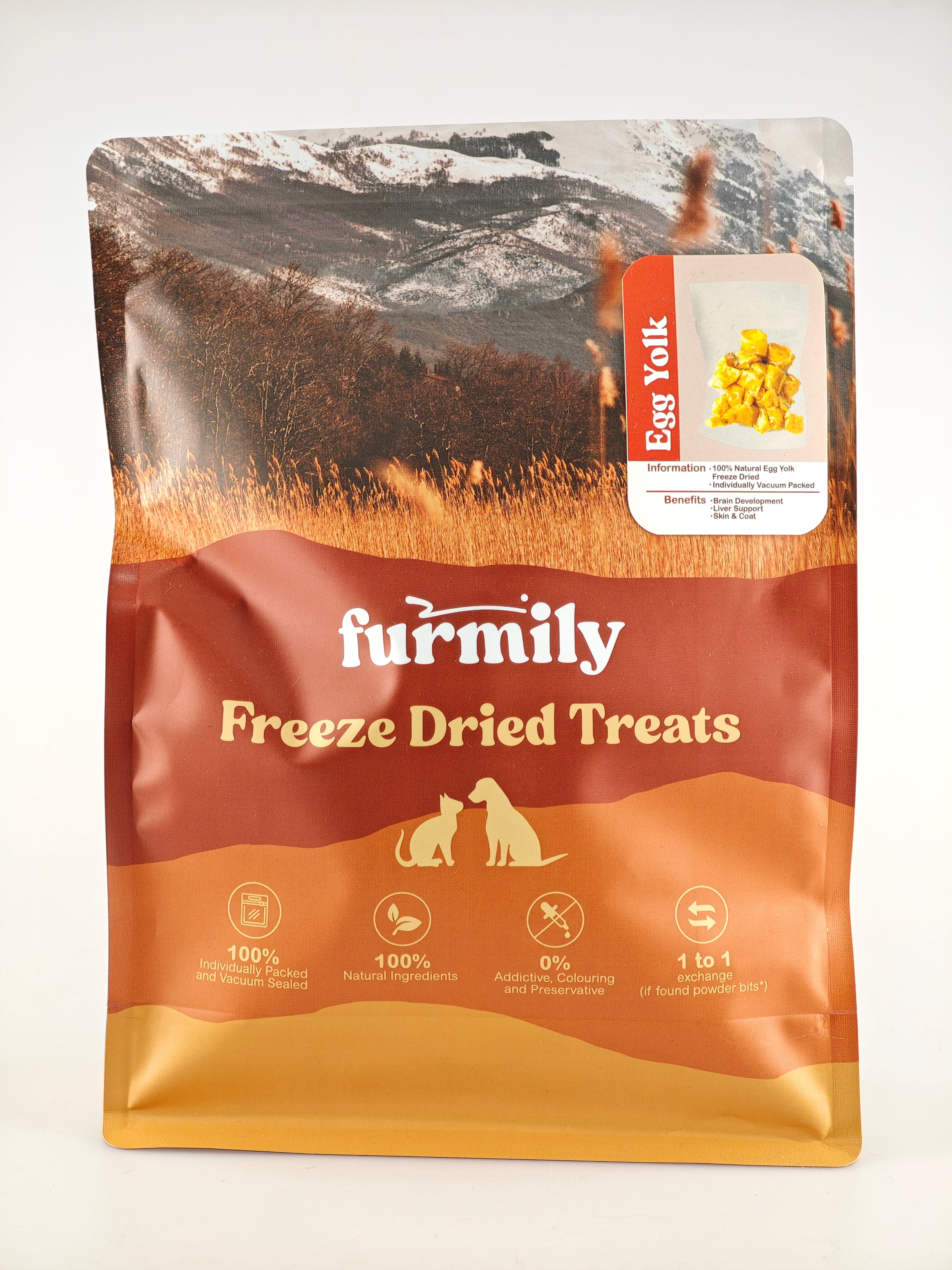 Furmily Freeze Dried Sunny Egg Yolk Treats