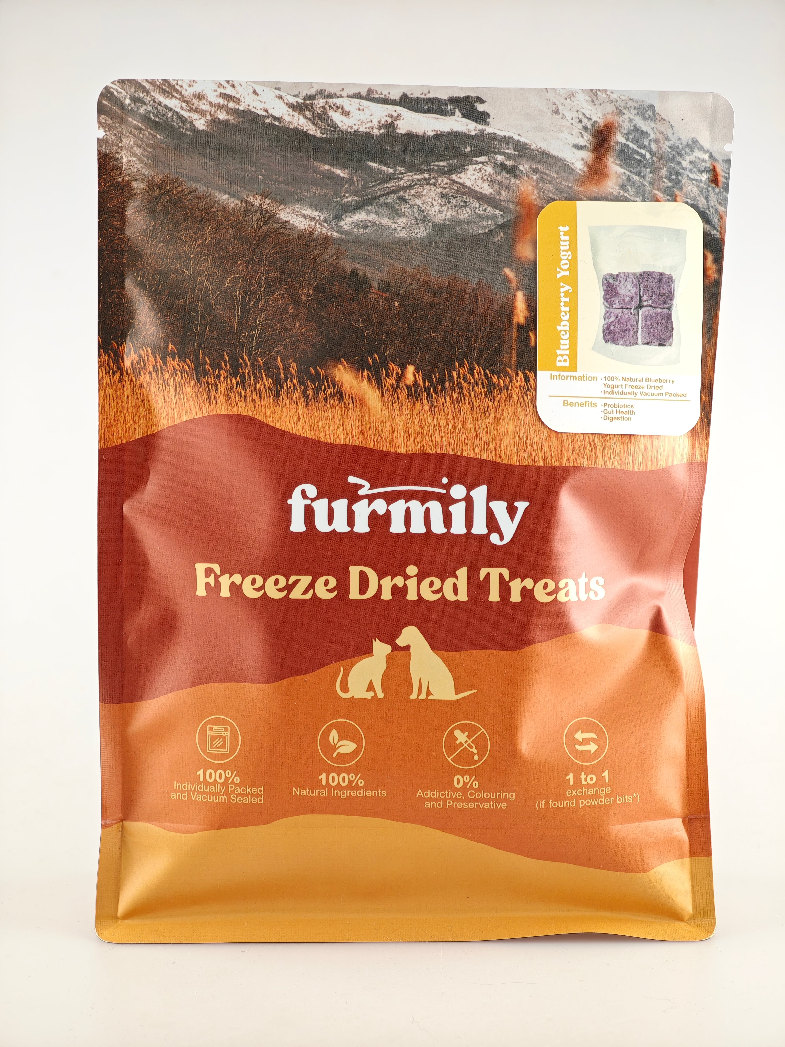Furmily Freeze Dried Blueberry Yogurt Treats
