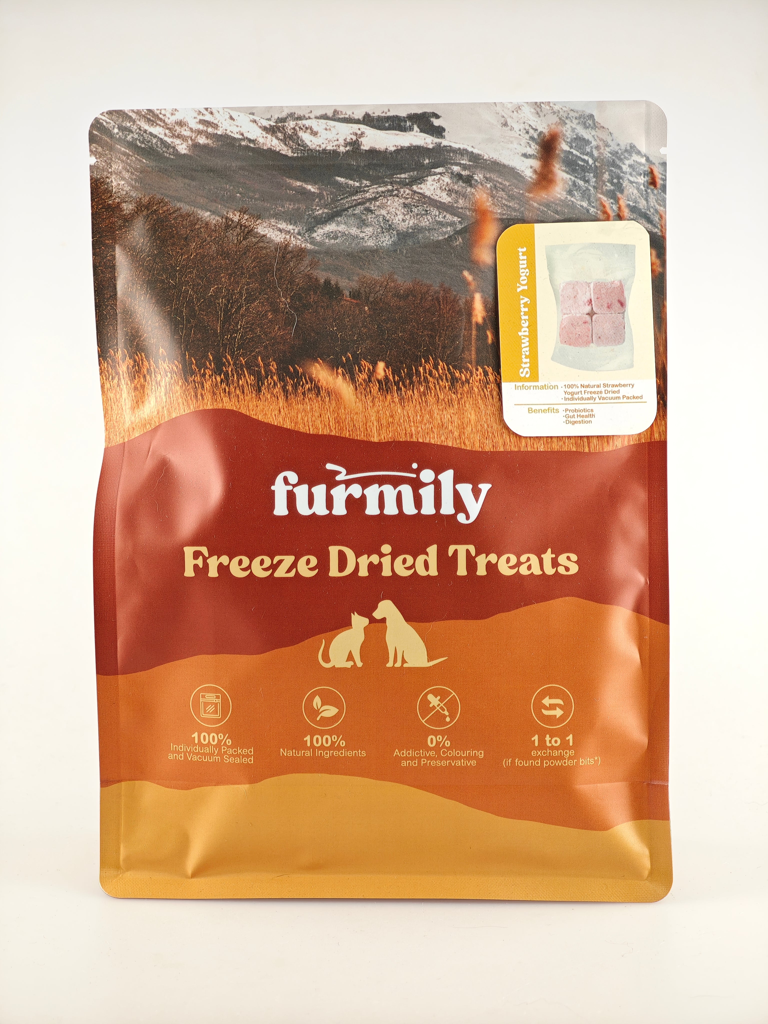 Furmily Freeze Dried Strawberry Yogurt Treats