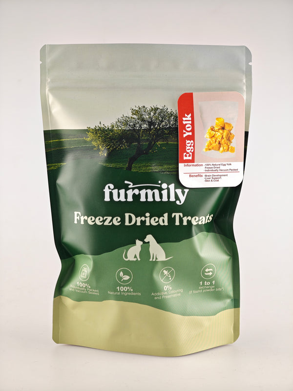 Furmily Freeze Dried Sunny Egg Yolk Treats