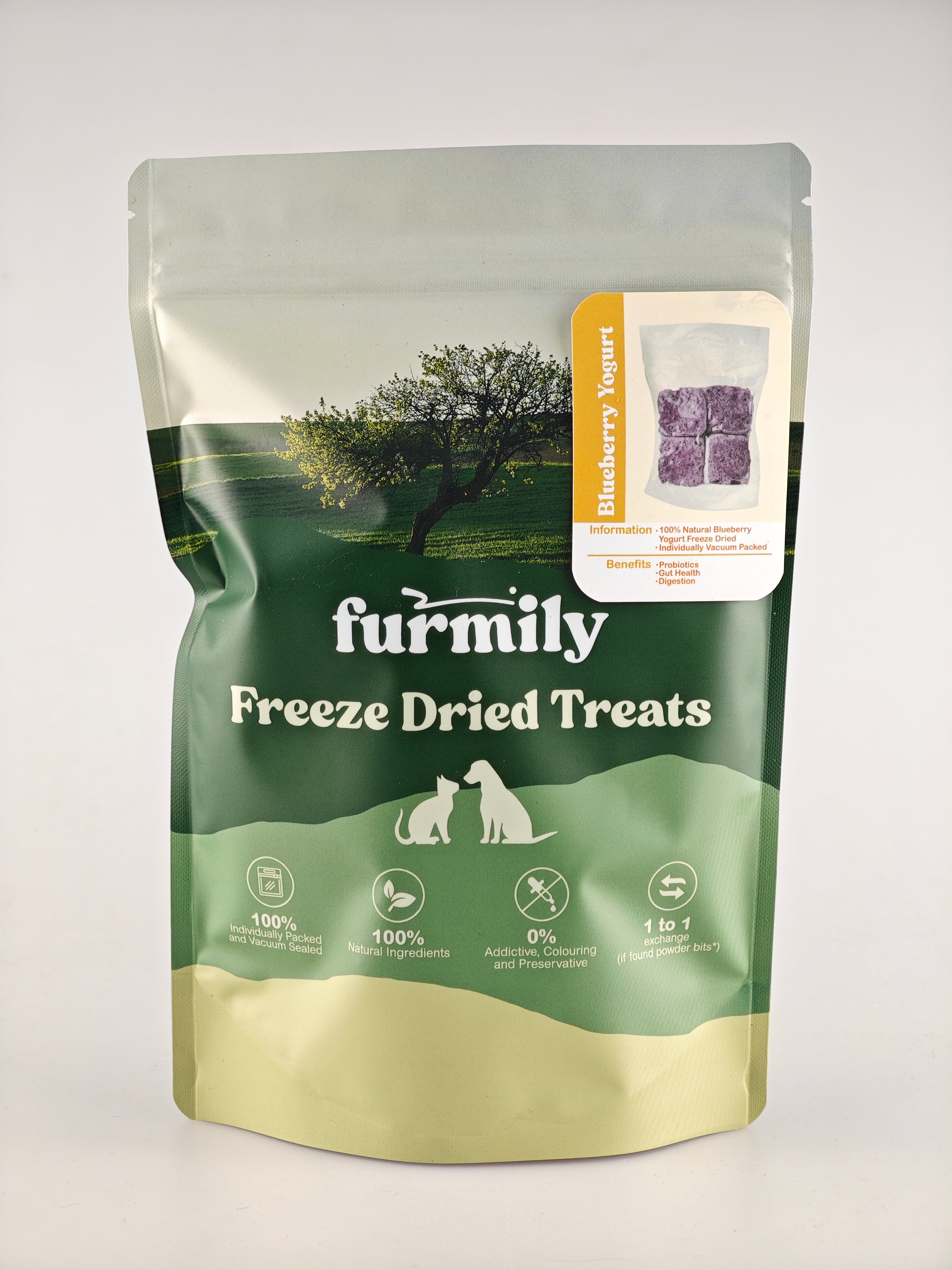 Furmily Freeze Dried Blueberry Yogurt Treats