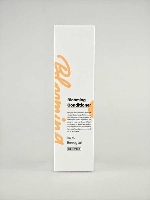 Breezy Tail Blooming Conditioner (200ml) – Premium Natural Leave-In Moisture for a Flawless, Silky Coat