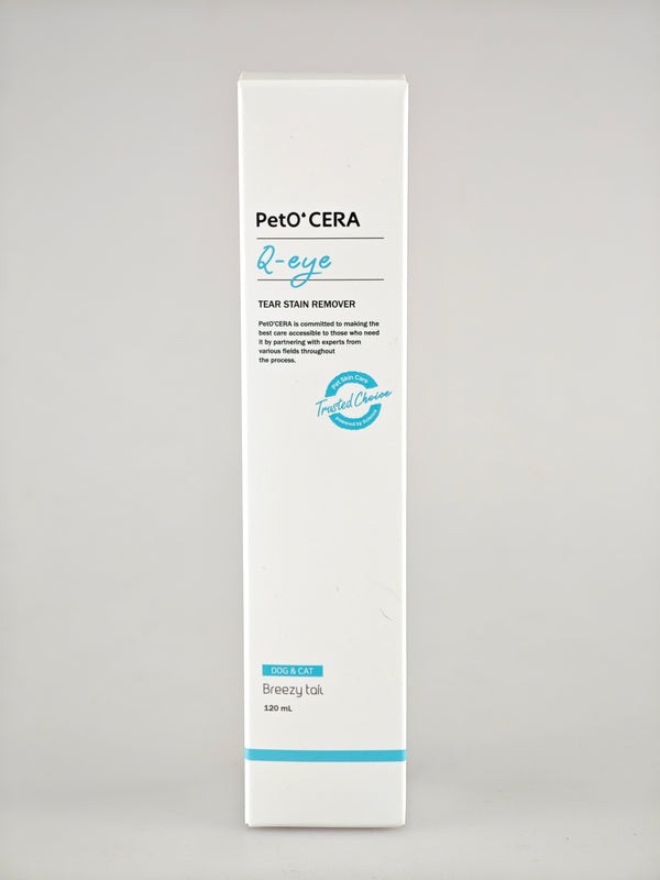 PetO’CERA Q-Eye Tear Stain Remover (120ml)