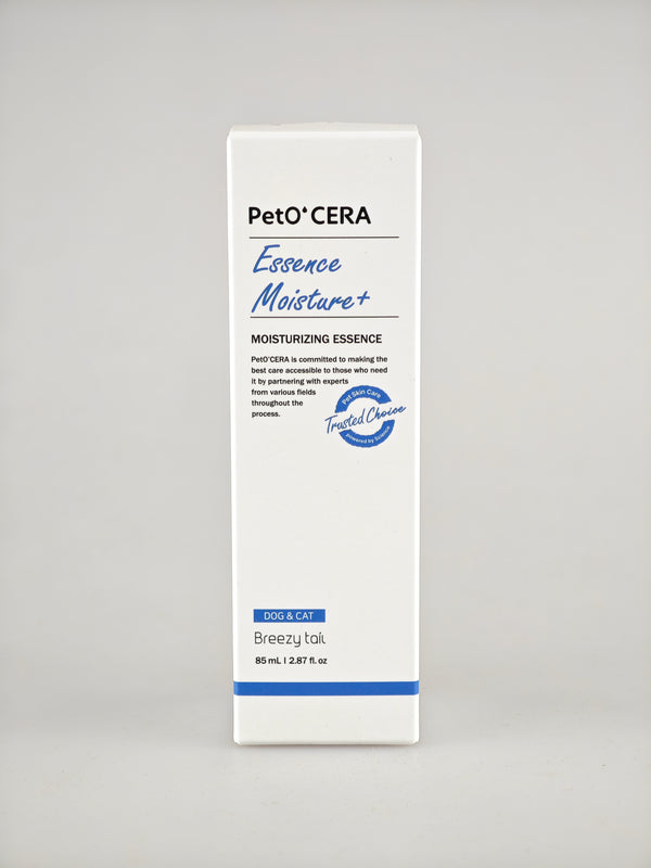 PetO'CERA Essence Moisture+ (85ml) – Advanced Moisturizing Skin Essence for Dogs & Cats