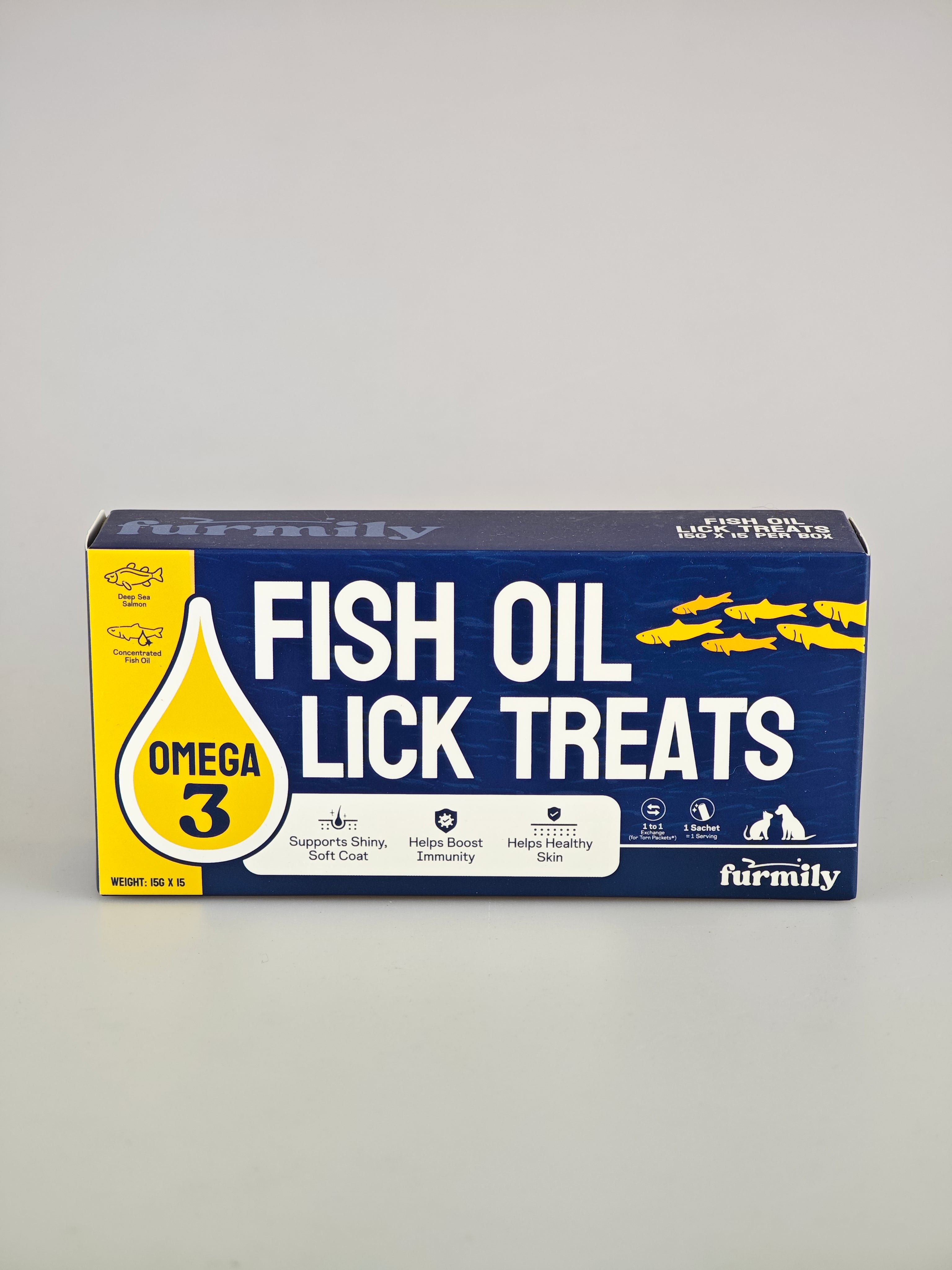 Furmily Fish Oil Lick Treats