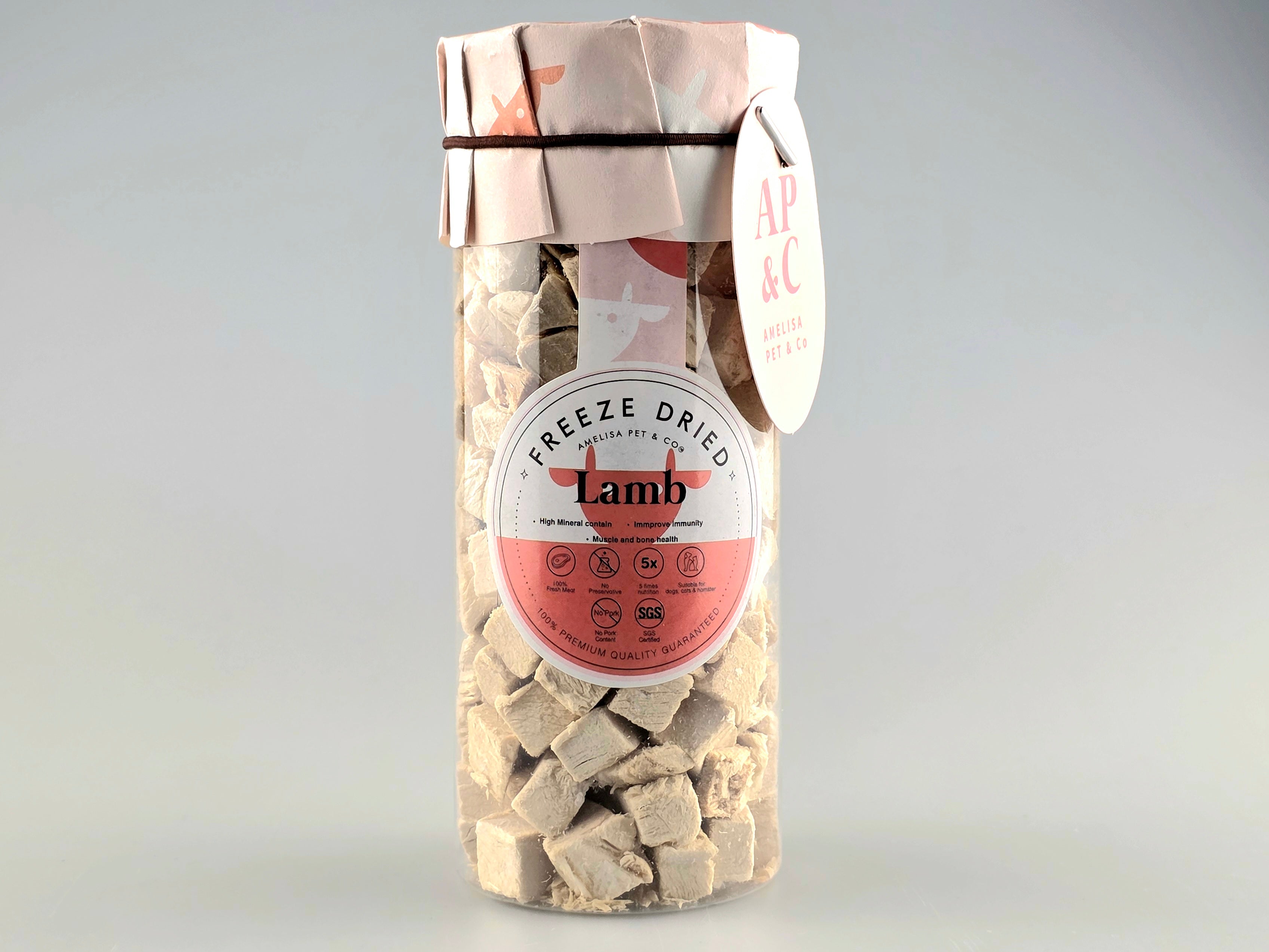 Amelisa Freeze Dried Treats Lamb 40g/80g