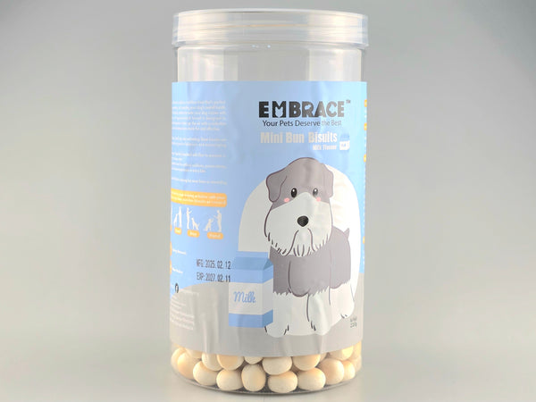 Embrace Mini Bun Biscuits Treats Milk (220g)
