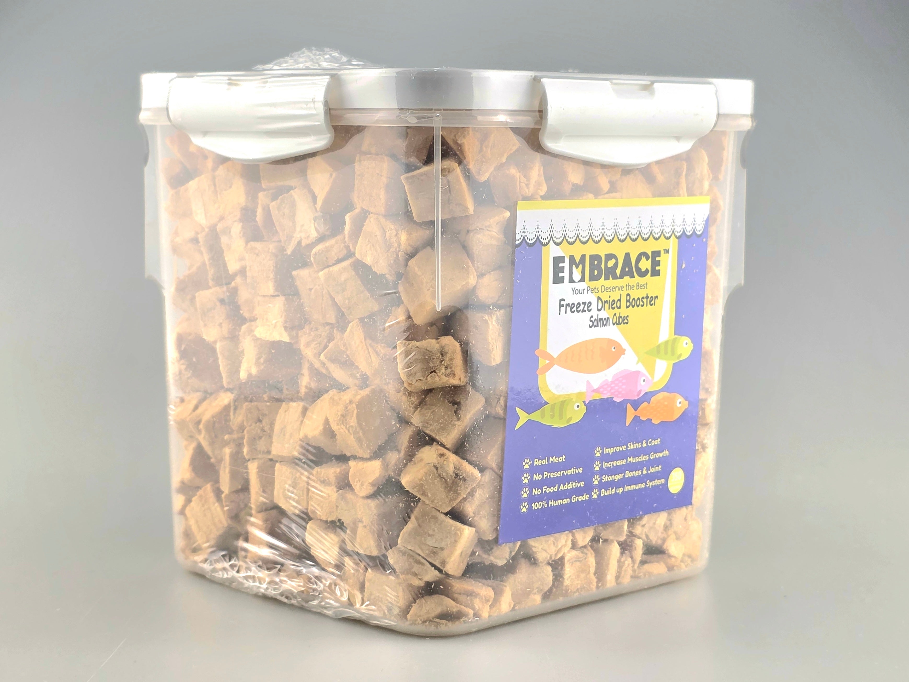 Embrace Freeze Dried Booster Salmon Cube (350g)