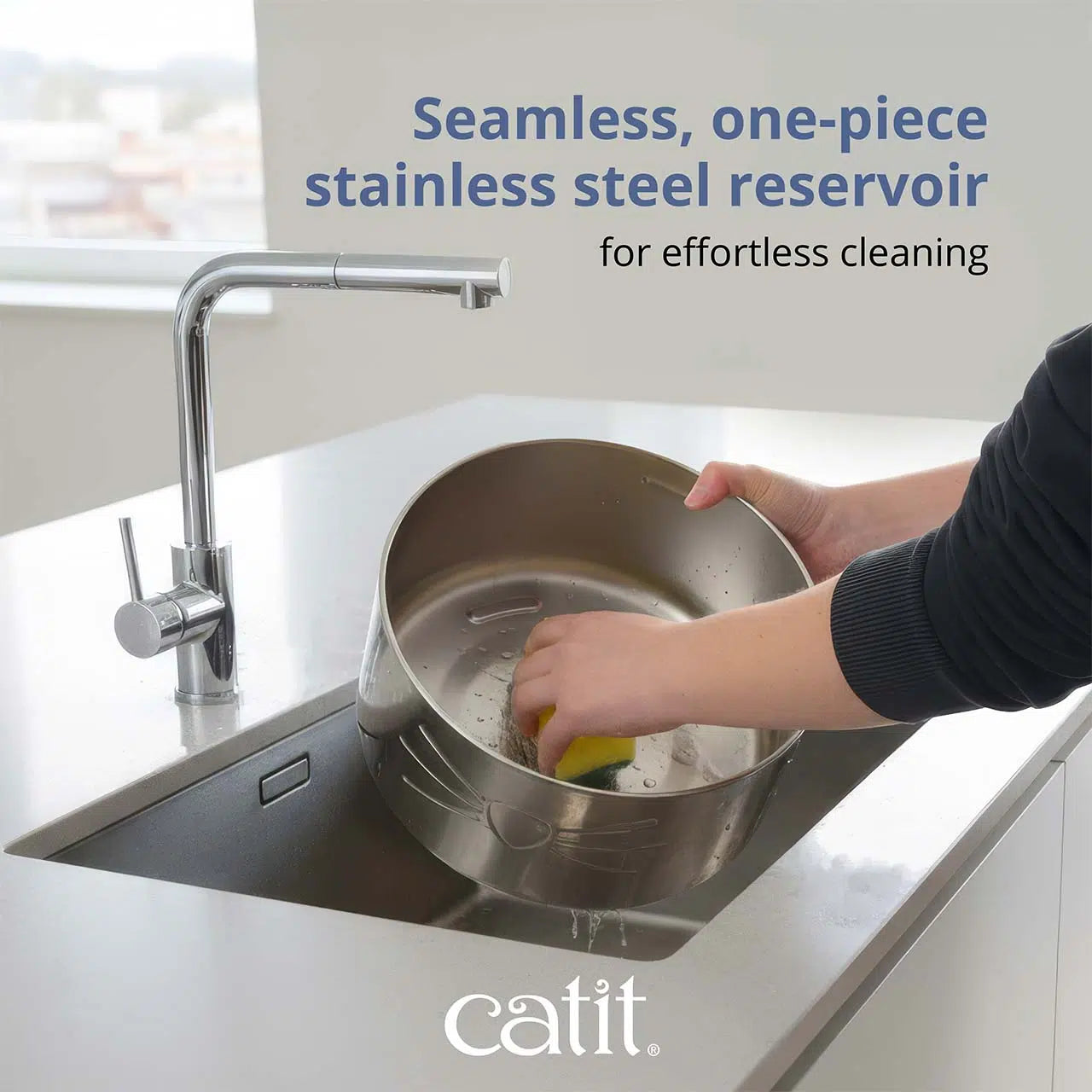 PIXI Stainless Steel UV-C Drinking Fountain