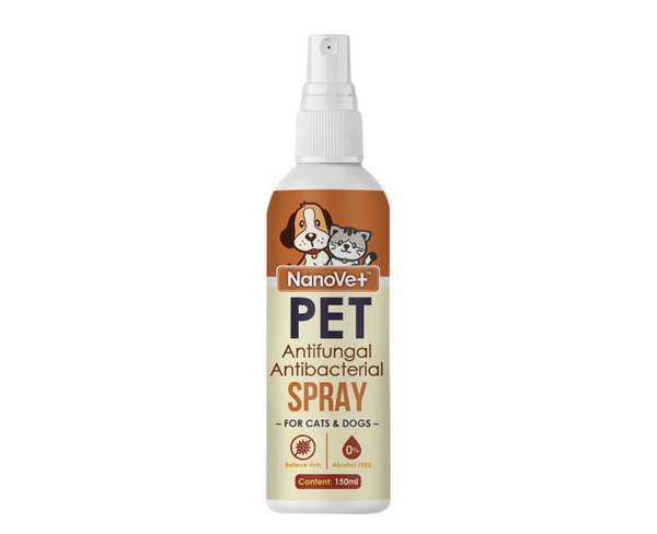 Nanovet Nanosilver Antifungal and Antibacterial Spray 100ml/150ml