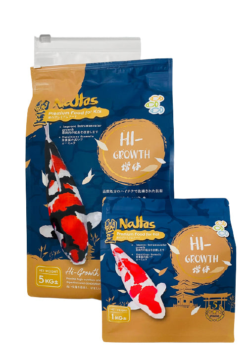Nattos Hi-Growth Koi Fish Food (5kg)
