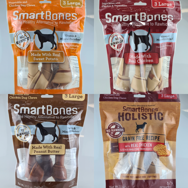 SmartBones Chews - 3 Large