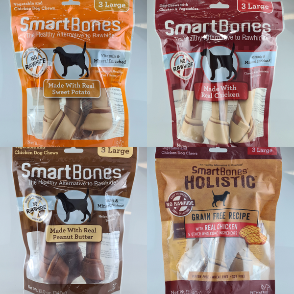 SmartBones Chews - 3 Large