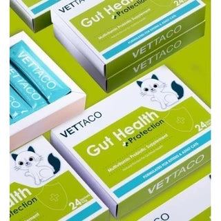 Vettaco Gut Health Protection (Probiotic) for Kitten & Cats 3g x 24 sachets (3g loose pack available)
