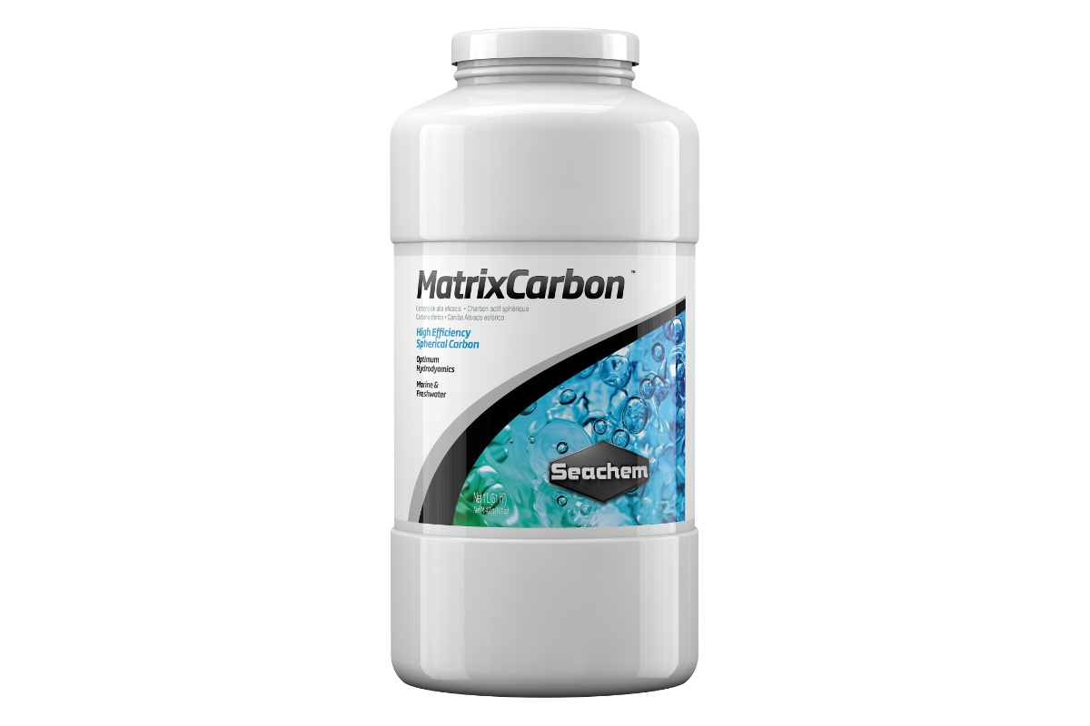 Seachem matrix in clearance canister filter