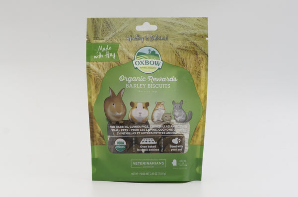 Oxbow Organic Barley Biscuits - 75g