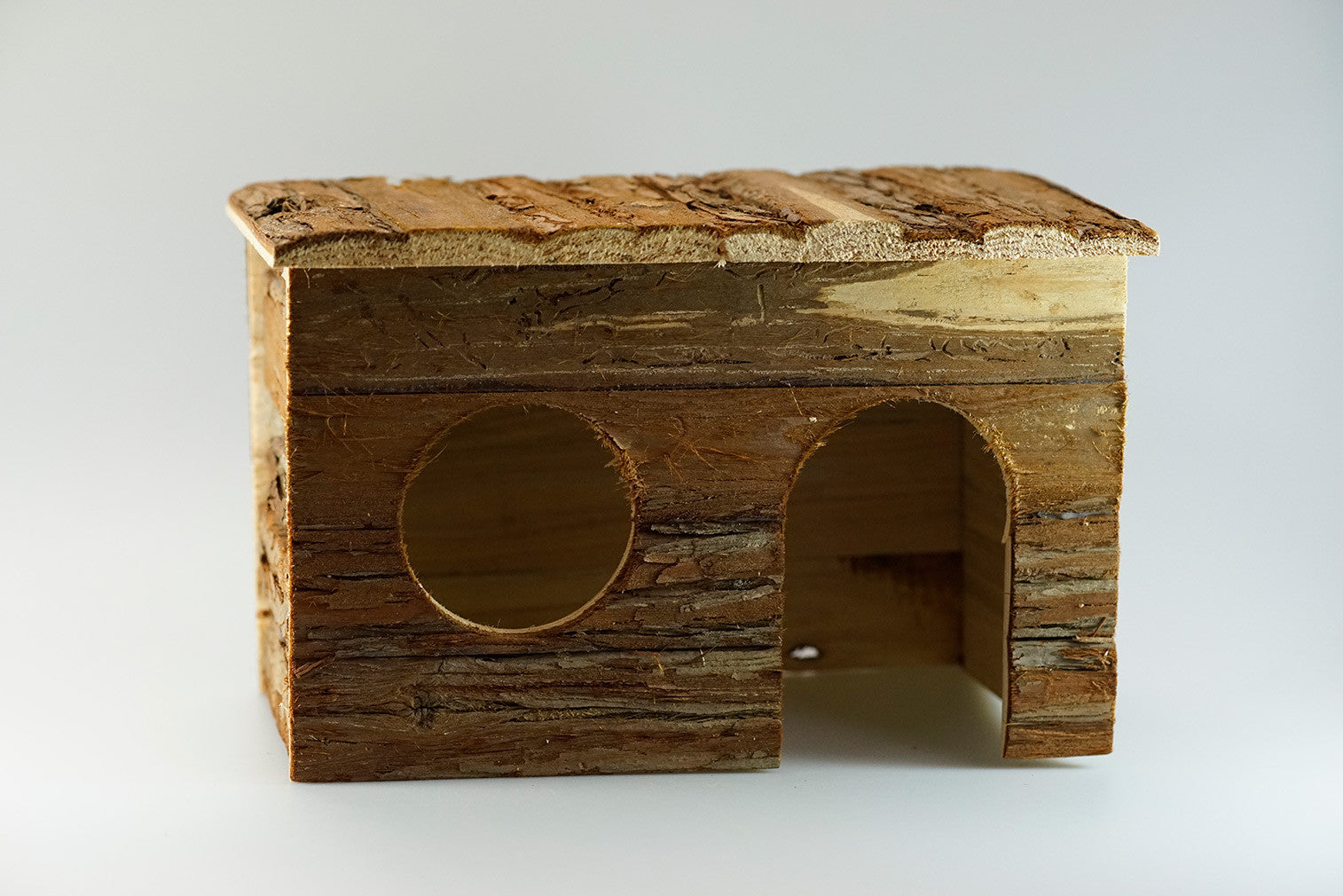 Living World Tree House Real Wood Cabin - S/M/L – 88 Pets Mart