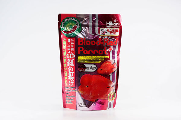 Hikari Blood-Red Parrot+ (Mini/Medium) 333g/600g