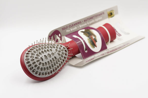 Le Salon Self-Cleaning Pin Brush for Dogs #91263