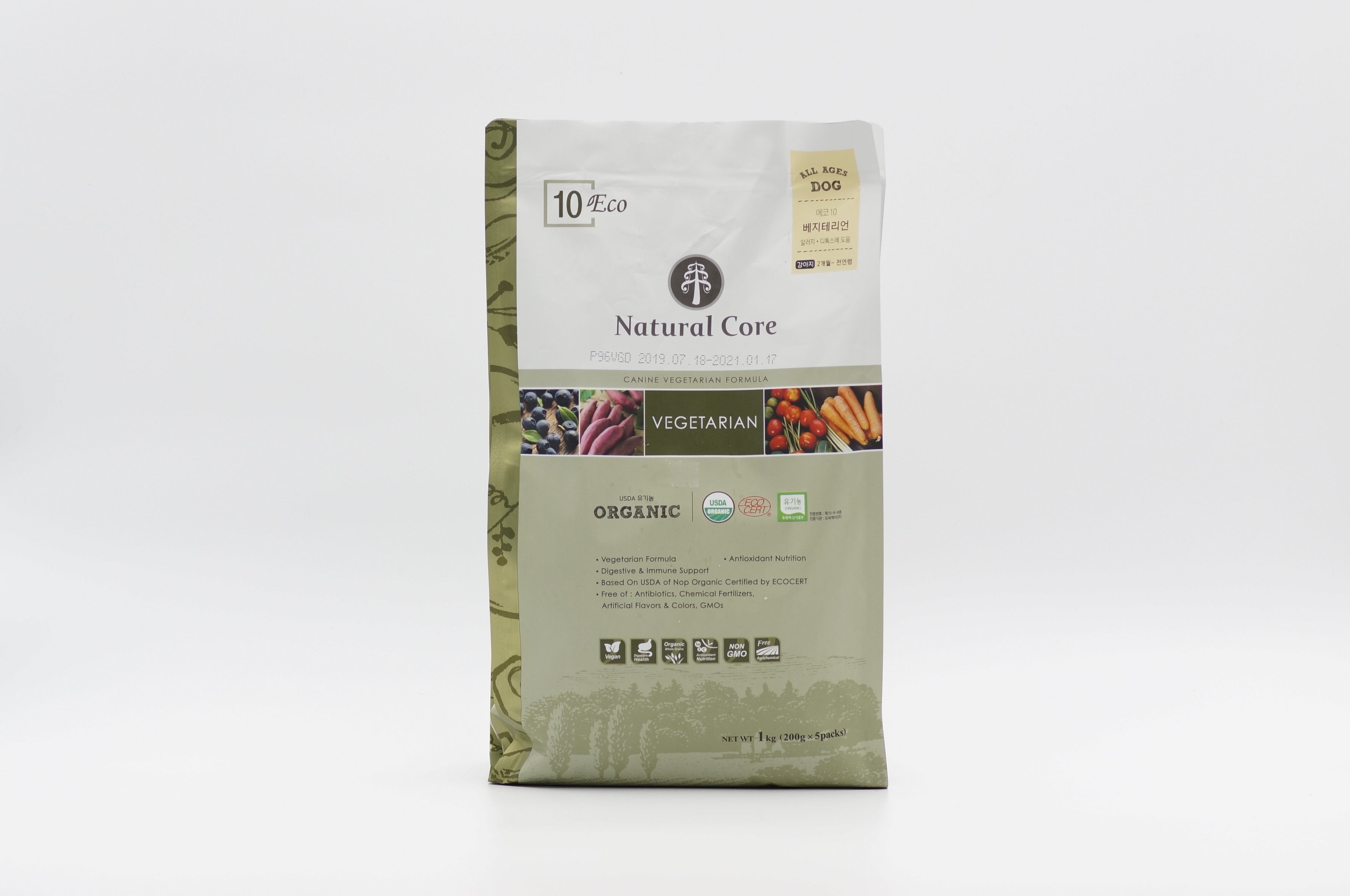 Natural Core Eco10 Vegetarian 1kg/6kg