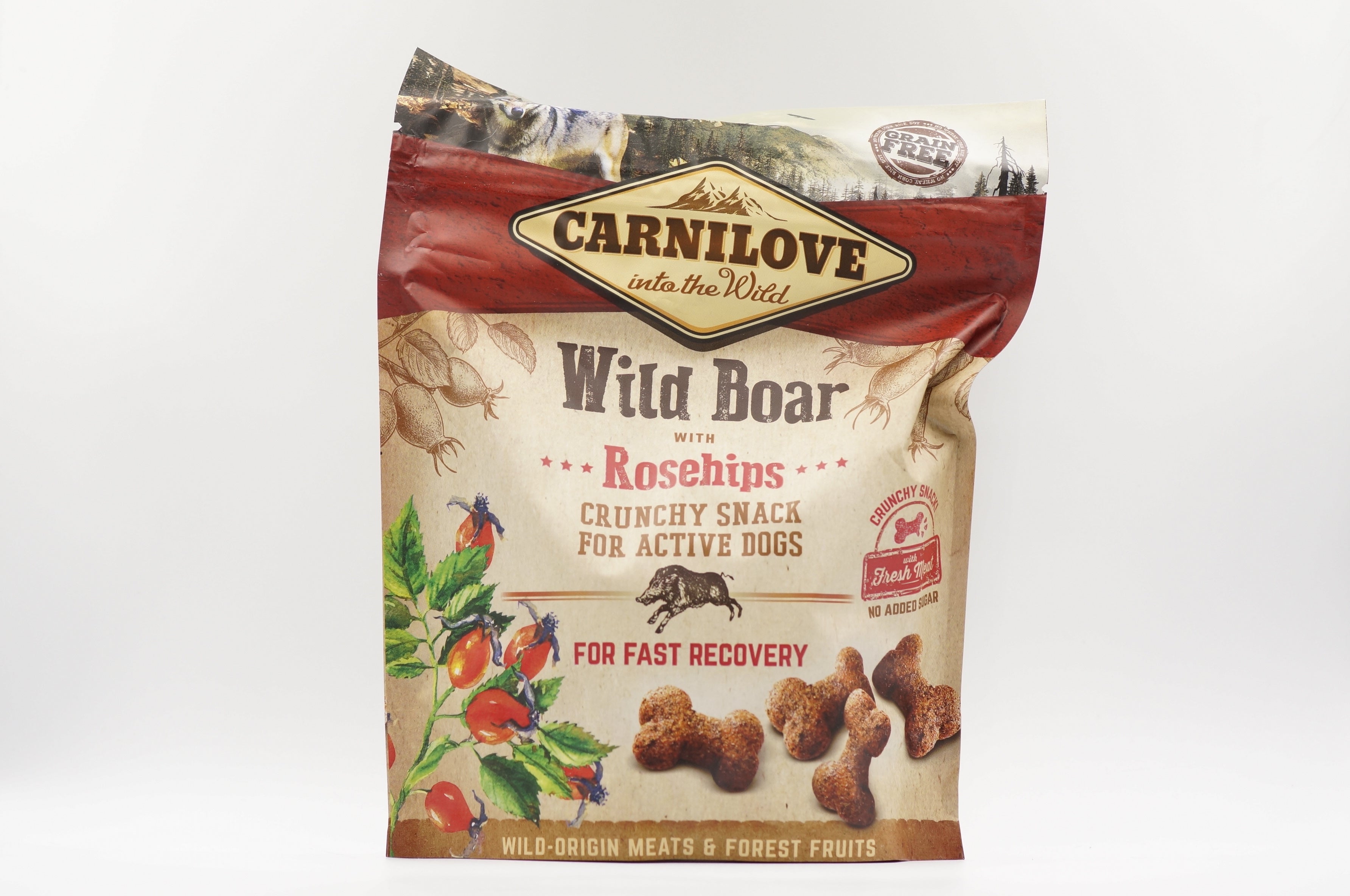 Carnilove Wild Boar w Rosehips - Dog Treats 200g