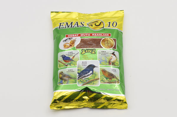 Bird Food Emas 10 Thrush 3 in 1 500g