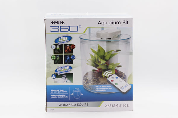 Marina 360° Aquarium Kit 10L