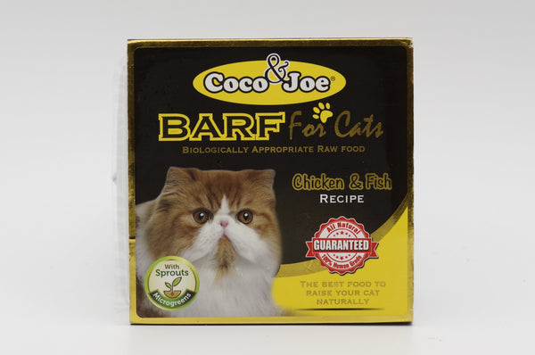 Coco & Joe BARF for Cat Chicken & Fish 300g/1kg
