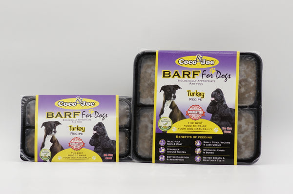 Coco & Joe BARF for Dog Turkey 300g/1kg
