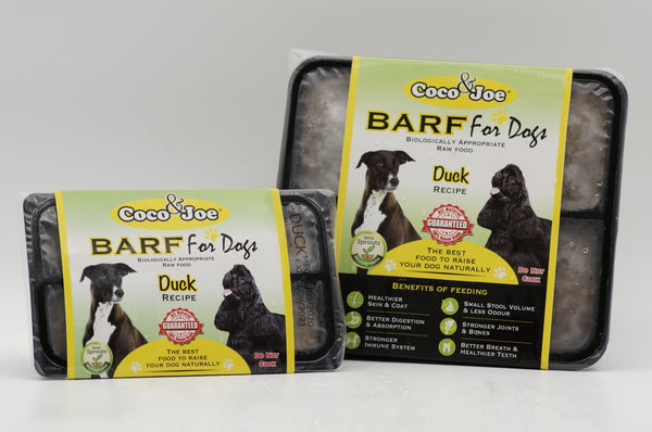 Coco & Joe BARF for Dog Duck 300g/1kg