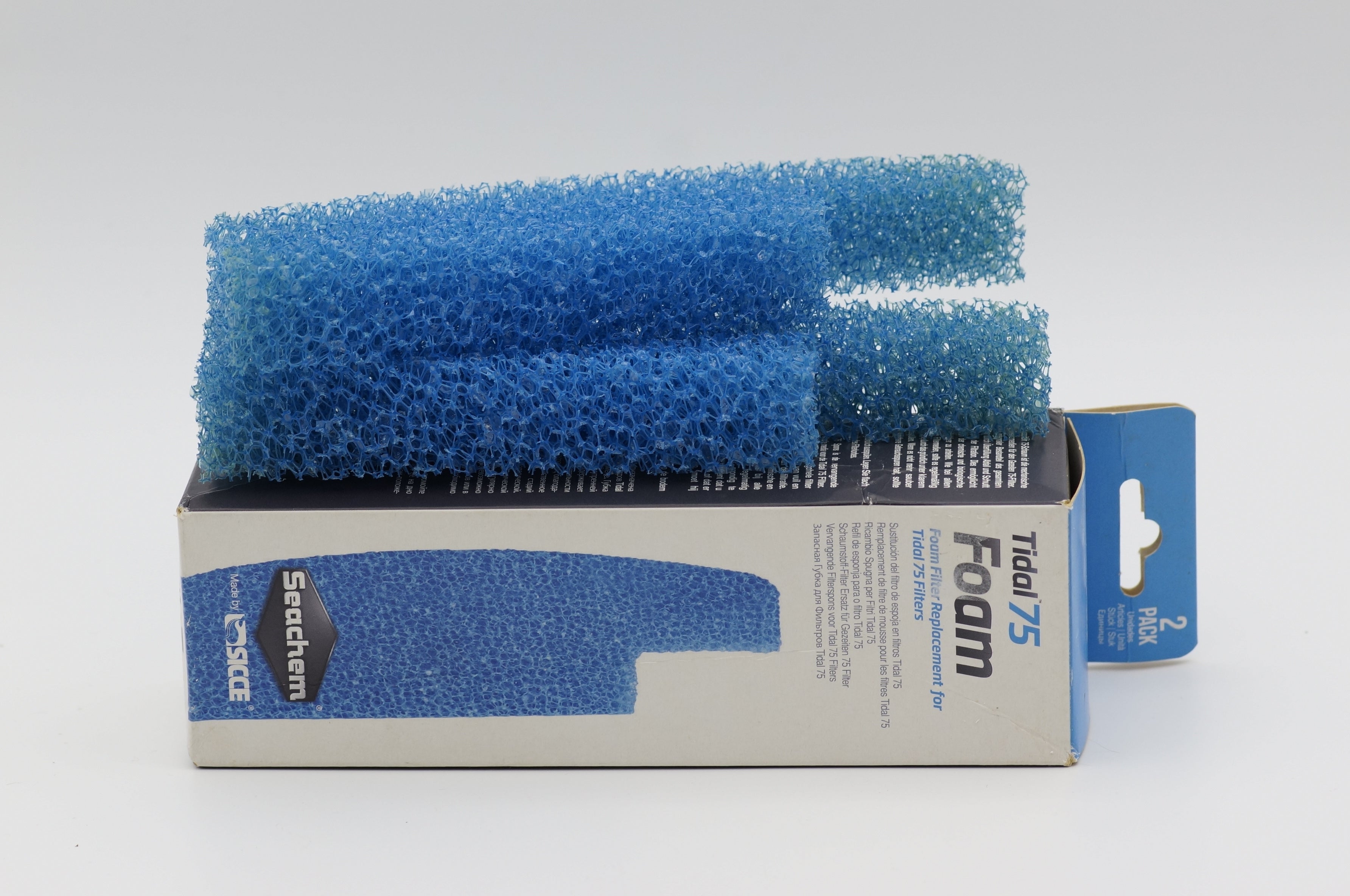 Esponjas De Filtro Para Seachem Tidal 110 – Pack De 12 Unidades | Reemplazo Original Para Filtración Mecánica Y Biológica