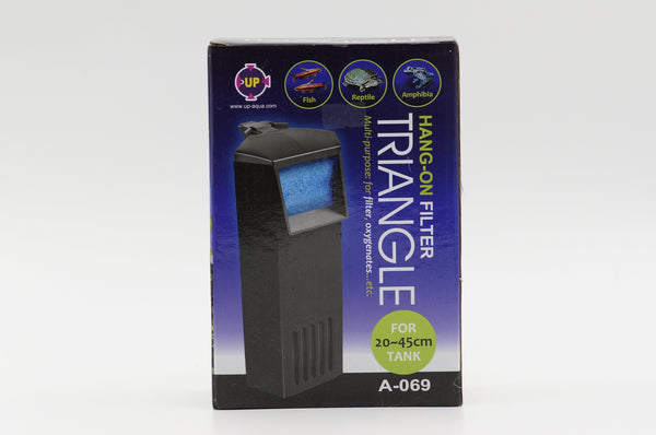 Up Aqua Triangle Hang On Filter (A-069 & A-070)