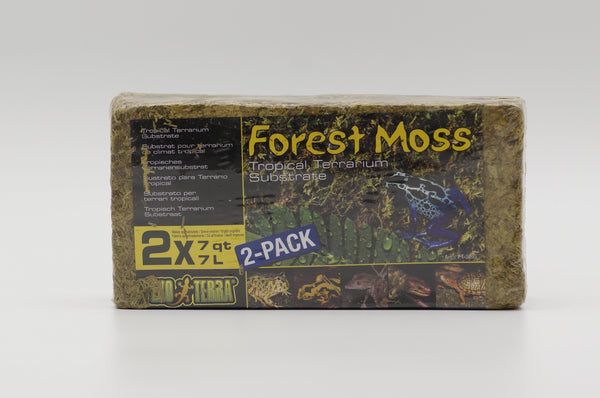 Exo Terra Forest Moss Tropical Terrarium Substrate 2 x 7L