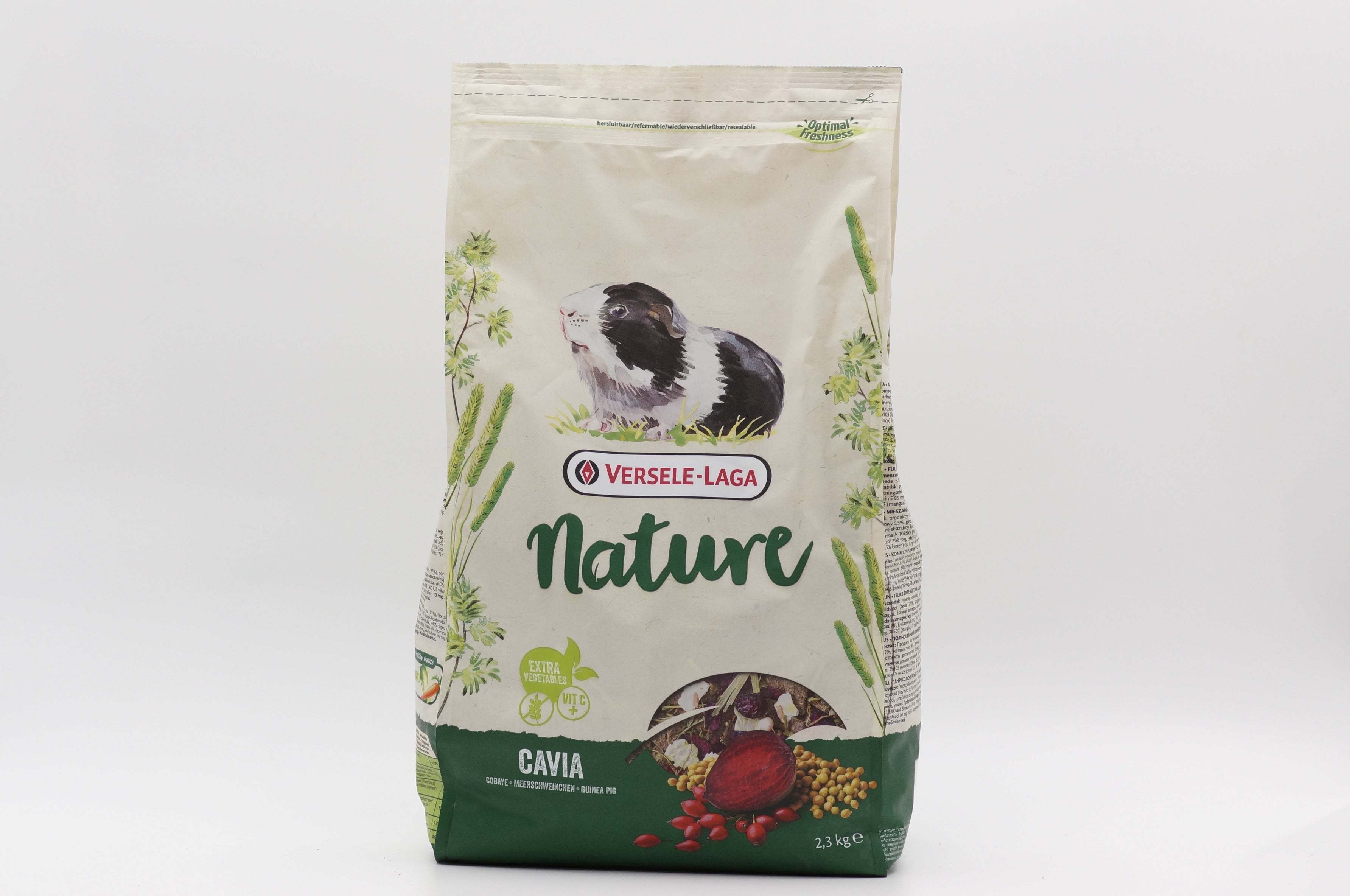 Versele-Laga Nature Chinchilla - Nourriture pour Chinchilla - 3 x 2,3 kg