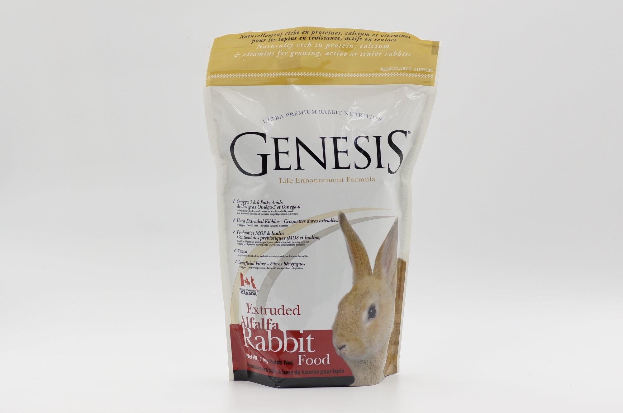 Genesis Extruded Alfafa Rabbit Food - 1kg – 88 Pets Mart