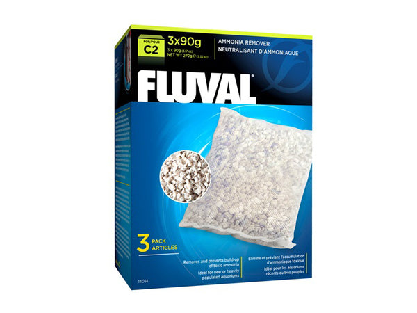 Fluval C series Ammonia Remover Filter Insert C2/C3/C4 (3pcs)