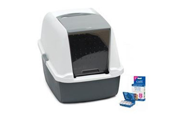 Catit Magic Blue Litter Box