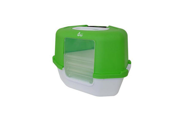 Cat Love Space Saver Corner Hooded Cat Pan