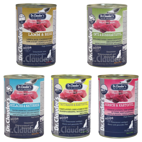 Dr Clauder's Dog Can 400g