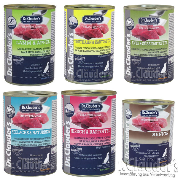 Dr Clauder's Dog Can 800g