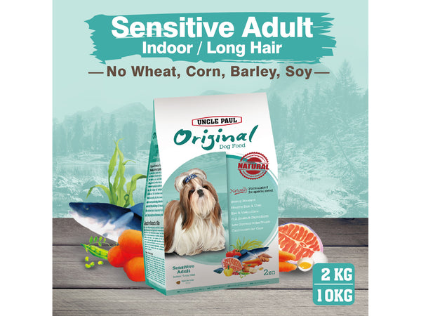 Uncle Paul Original Sensitive Indoor Long Hair Adult 2kg